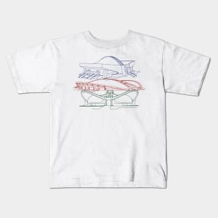 3 similar coliseums Kids T-Shirt